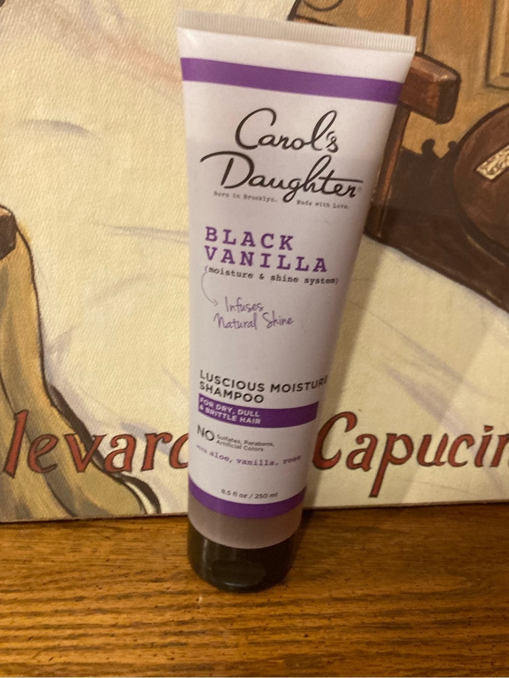 Carol's Daughter Shampoo & r- Black Vanilla 8.5oz